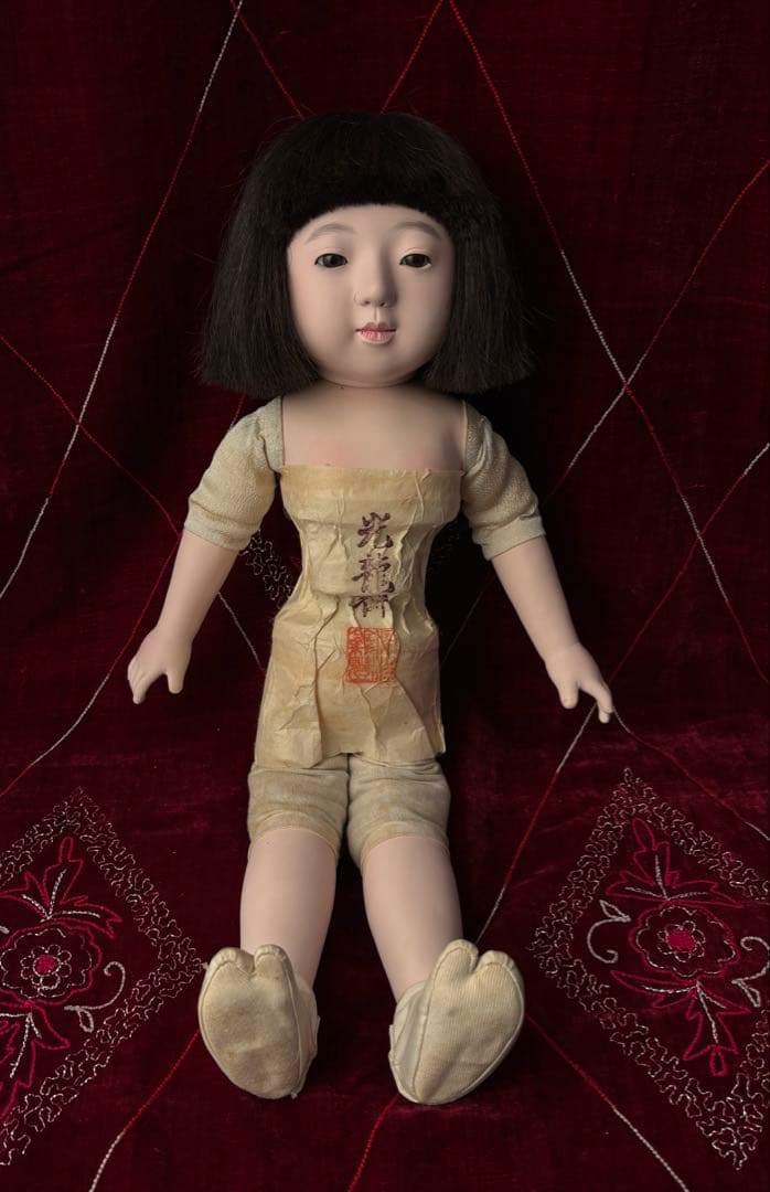 市松人形 光龍斎 日本人形 ビスクドール 和人形