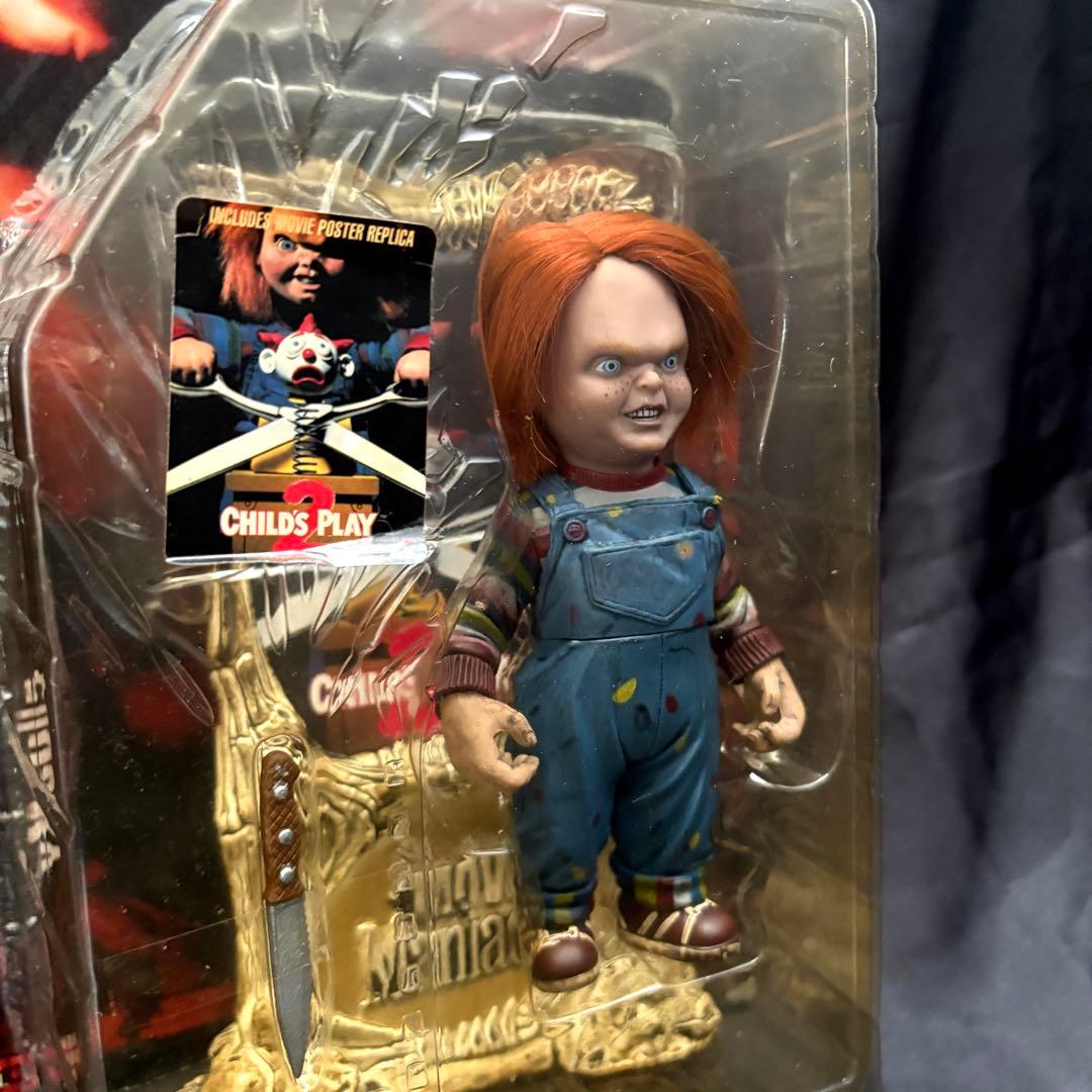 チャッキー　フィギュア　 マクファーレントイズ　ムービーマニアックス