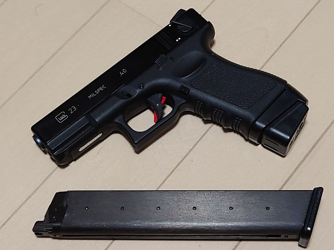 KSC グロック23F ロングマガジン付き カスタム G23F