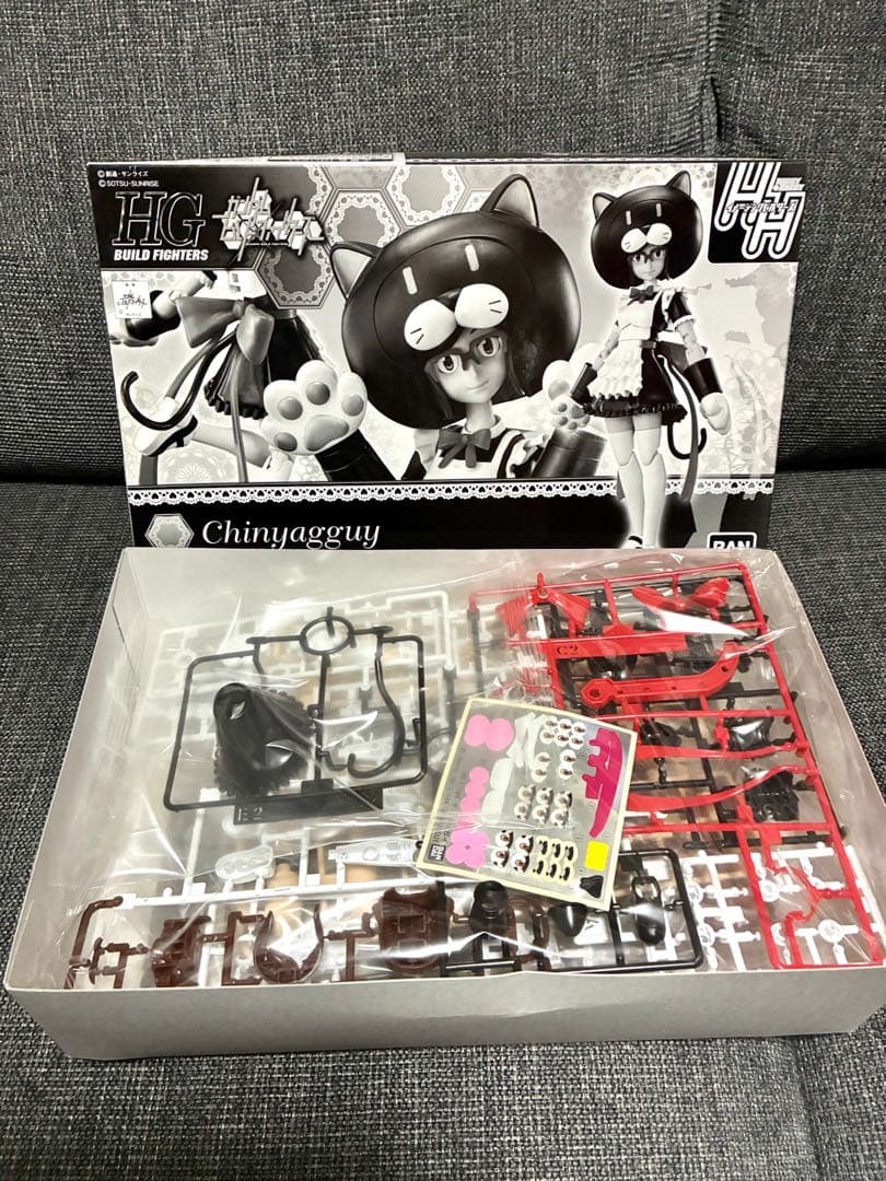 HGBF 1/144 美少女プラモデル5個セット