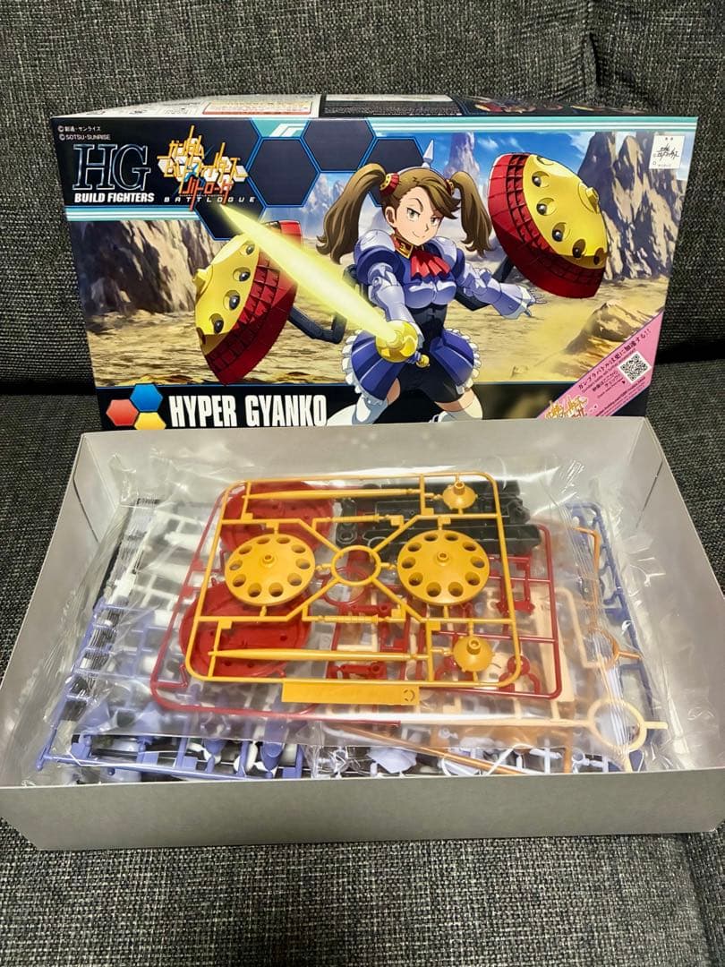 HGBF 1/144 美少女プラモデル5個セット