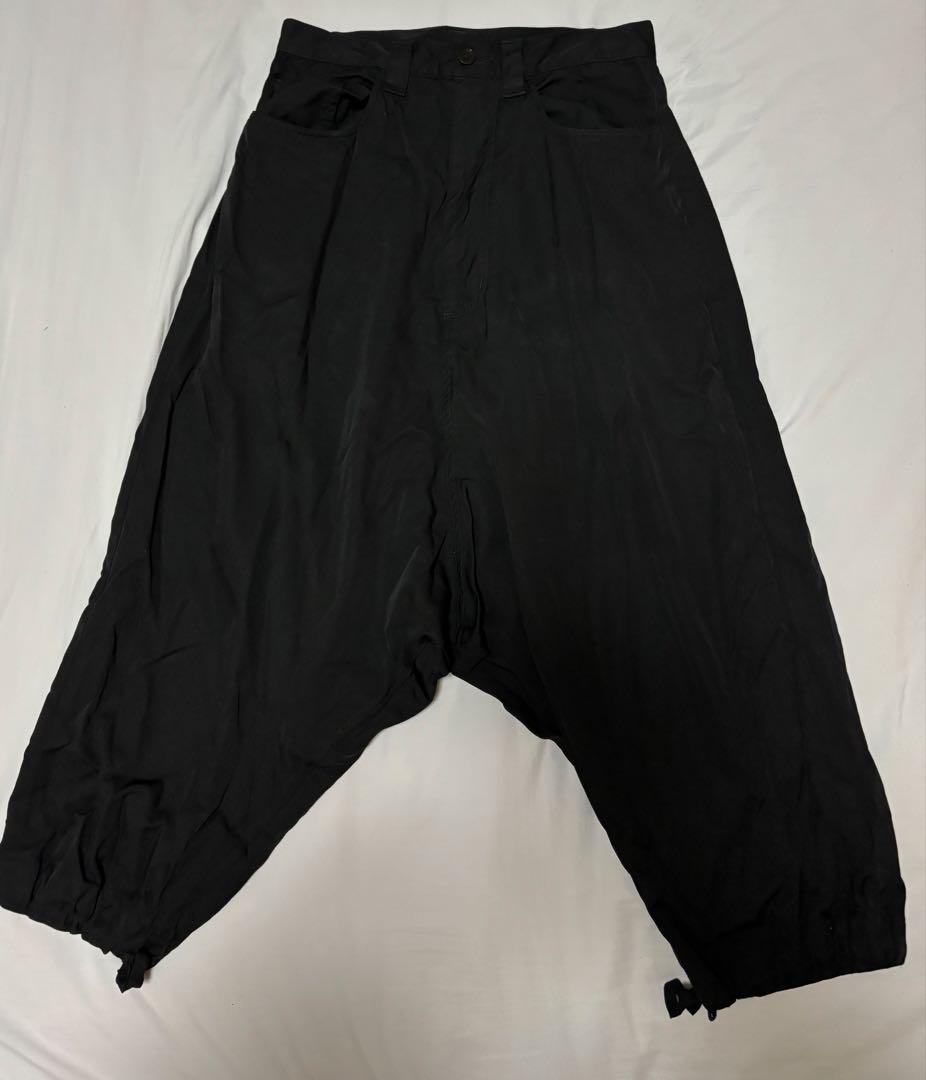ヨウジヤマモト Y′s サルエルパンツ 黒