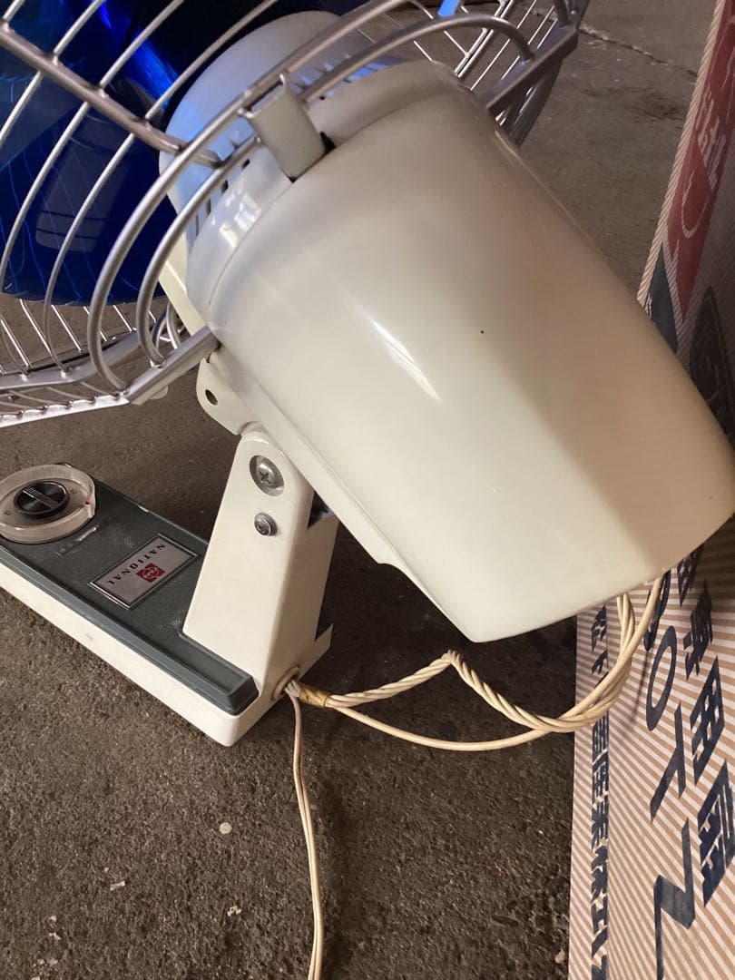 ナショナル　壁掛け扇風機 昭和レトロ　F-30TZ