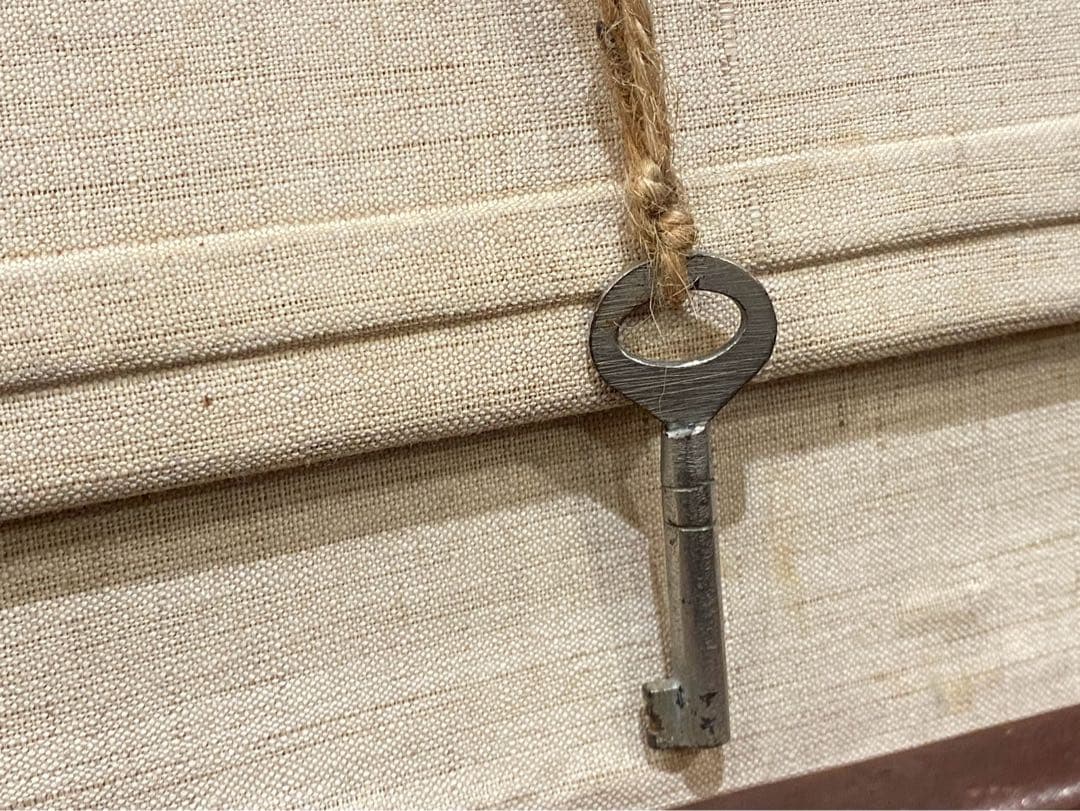 アンティーク 革トランク セット 当時物インテリア ビンテージ 昭和レトロ年代物