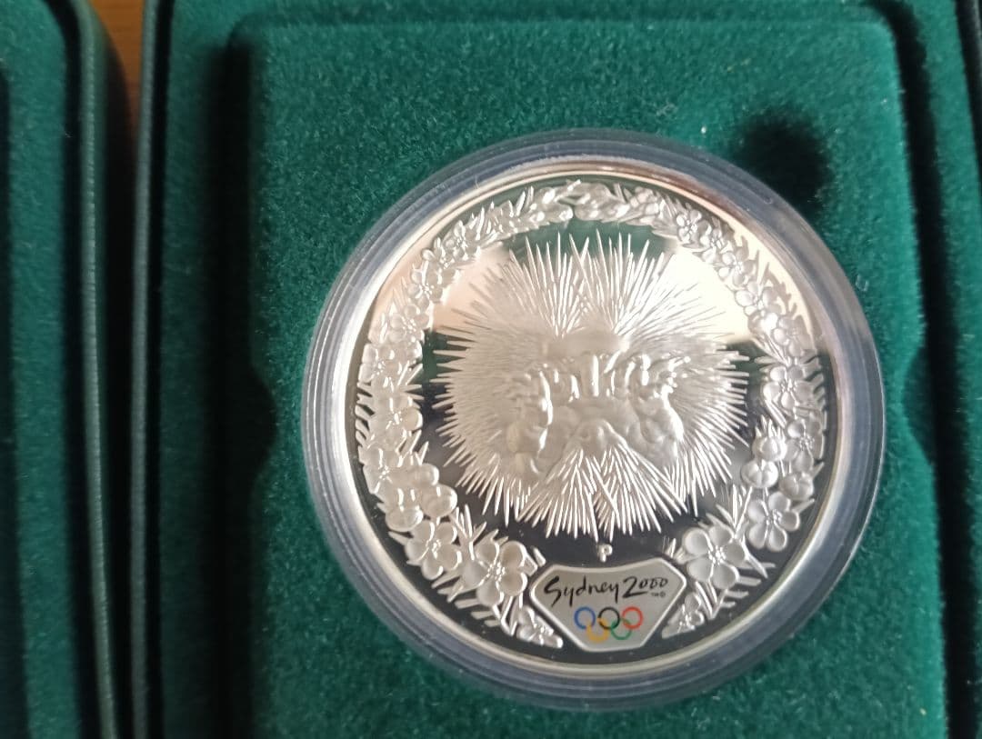 シドニーオリンピック公式記念銀貨６セット【２】純銀.999 総重量217g