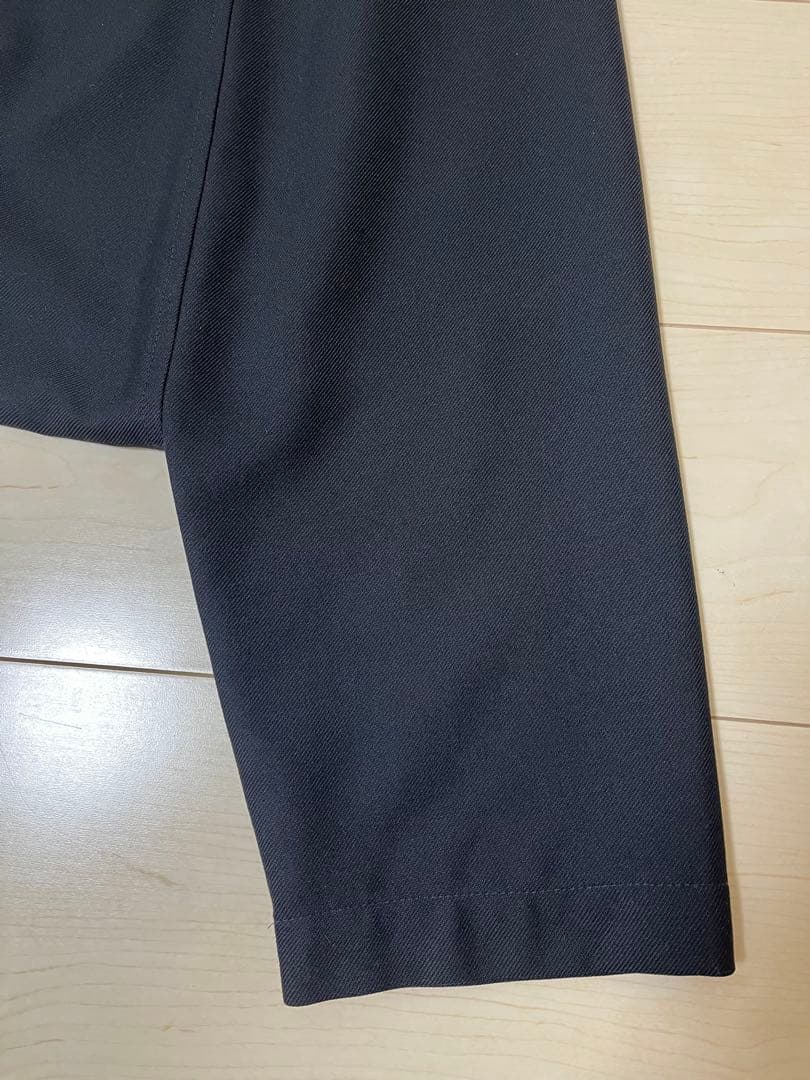 コムデギャルソンコムデギャルソン　吊りサルエルパンツ　ネイビー