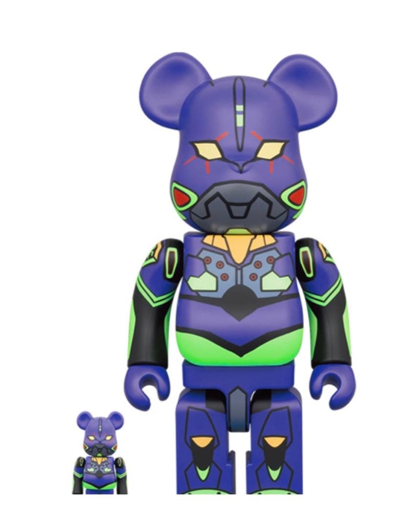 BE@RBRICK ベアブリック　エヴァンゲリオン　3体セット