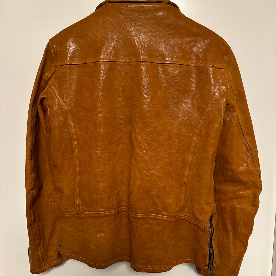 イサムカタヤマバックラッシュ　イタリアンダブルショルダーライダース