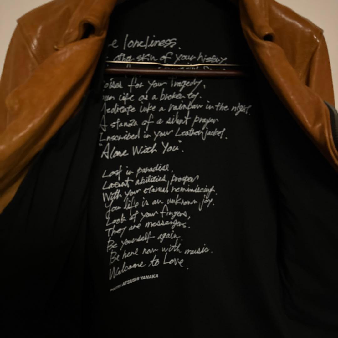 イサムカタヤマバックラッシュ　イタリアンダブルショルダーライダース