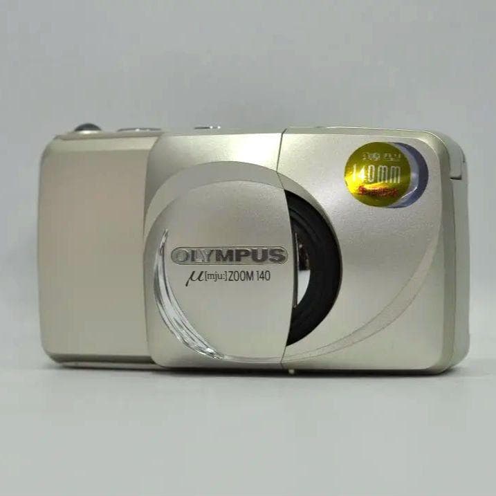 【動作ＯＫ】OLYMPUS μ[mju:] ZOOM 140 コンパクトカメラ