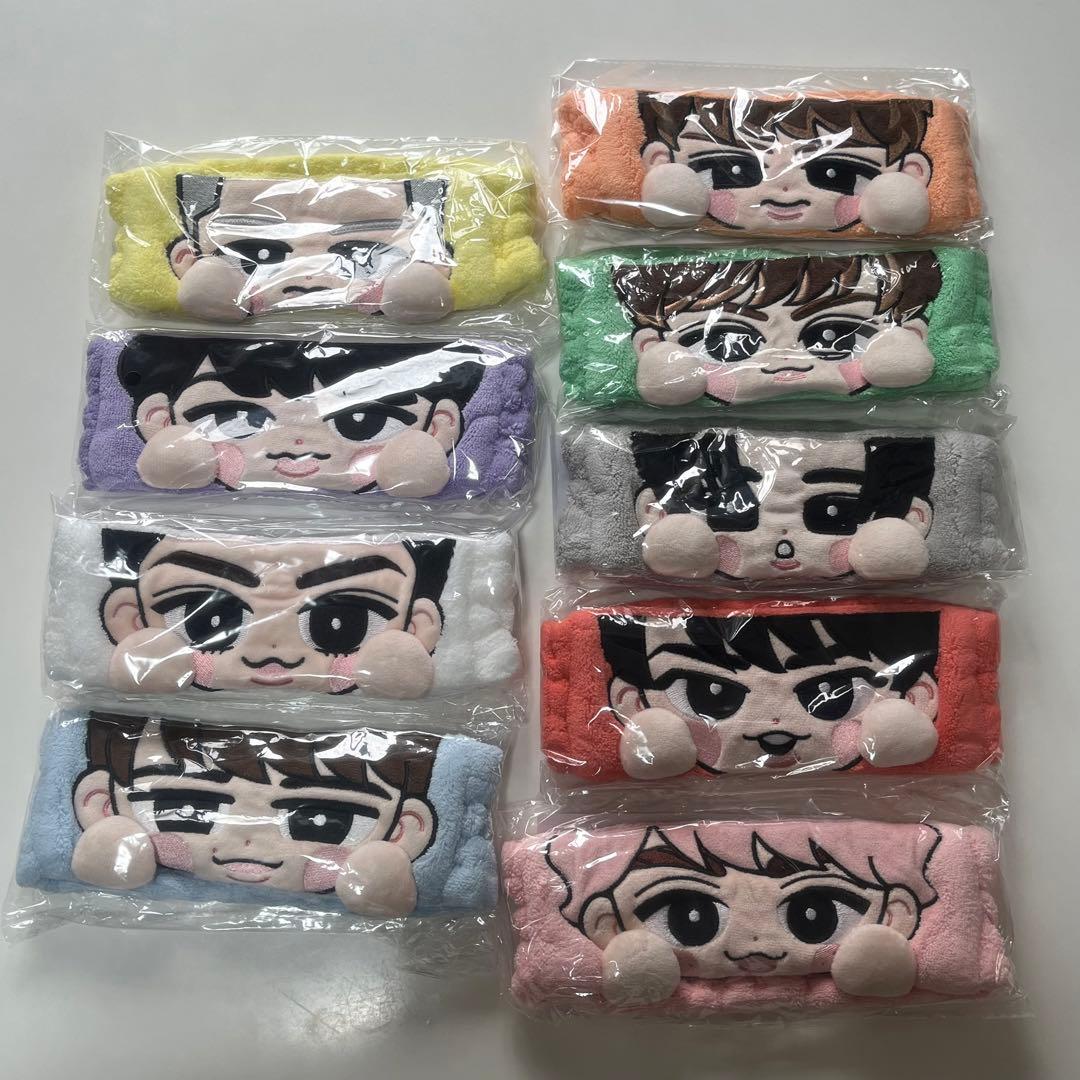 【新品未開封】Man すのチル ぬいぐるみ ヘアバンド 全種セット