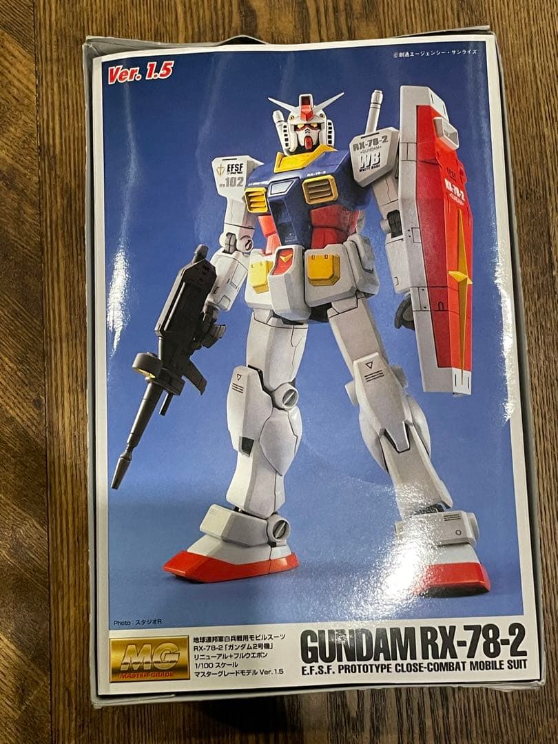 MG RX-78-2 ガンダム Ver.1.5 メッキバージョン