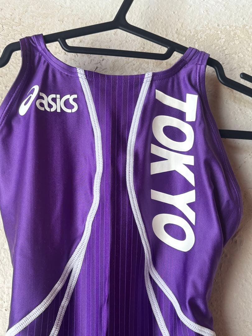 asics TOKYO スイムウェア 紫