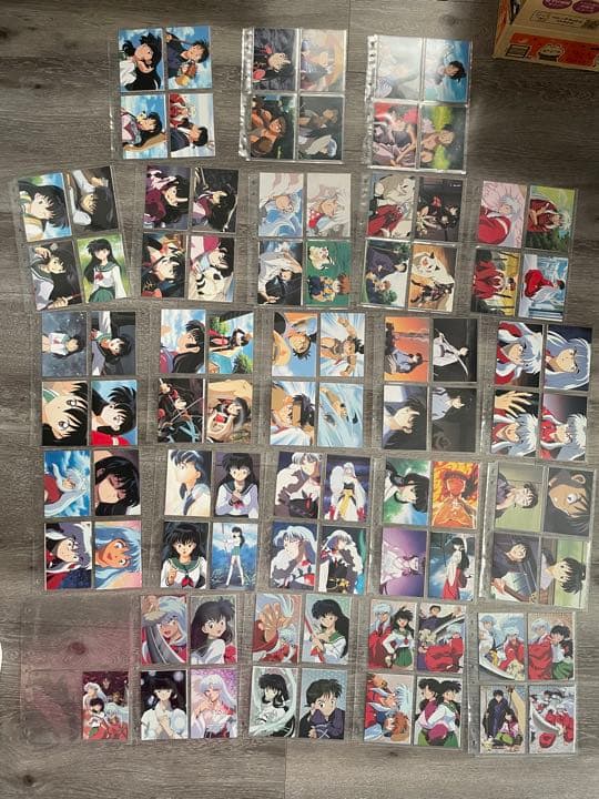 犬夜叉　ブロマイド　カード　コンプリート