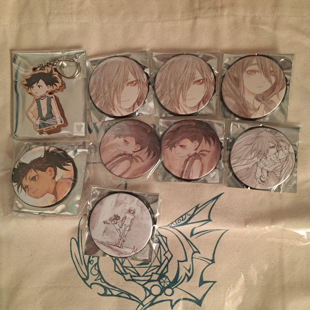 どろろ 展示 魂の鼓動 百鬼丸 缶バッジ キーホルダー ウッドキーホルダー