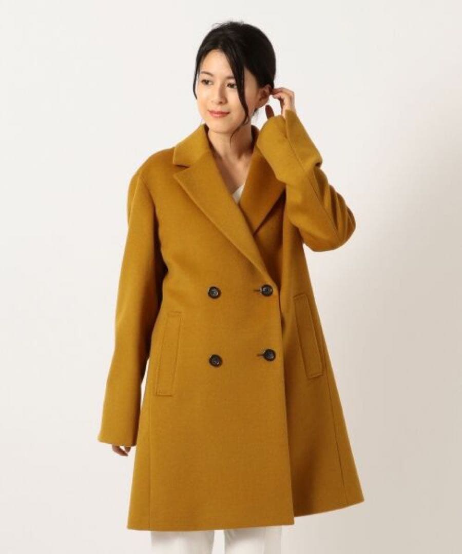 23区 ニジュウサンク ウールアンゴラビーバーチェスターコート