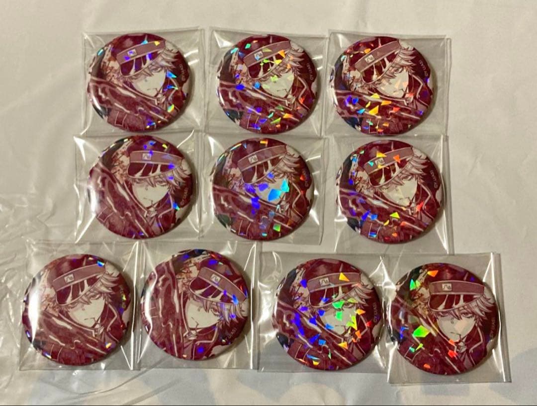 桃源暗鬼　マズル　ホログラム缶バッジ　等々力颯　10個