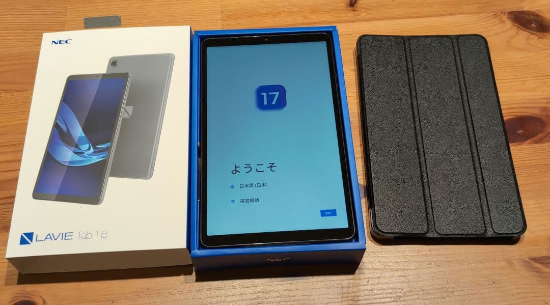 Androidタブレット本体 NEC LAVIE Tab T8 PC-T0855KAS 128GB