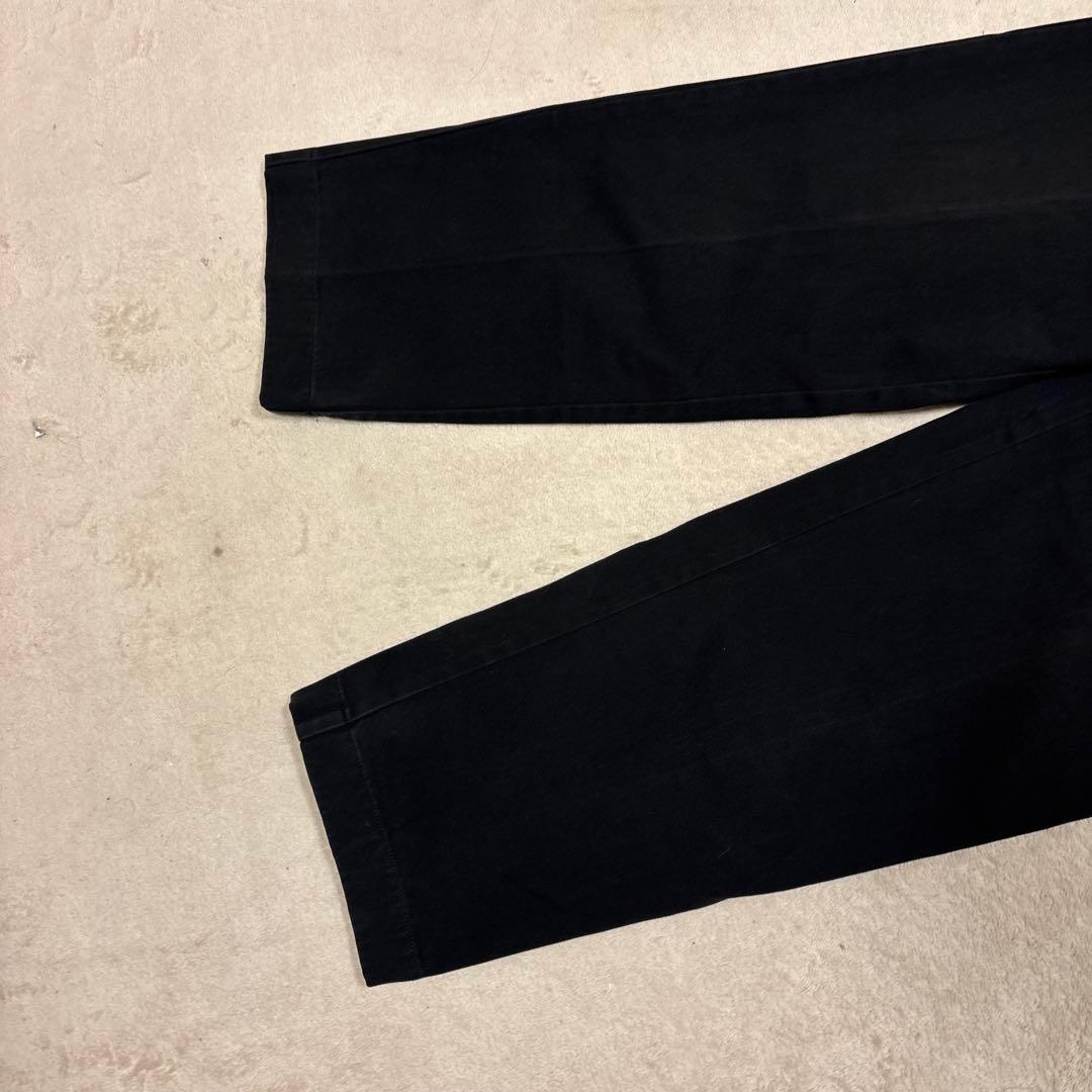 人気カラー⭐️90s ralph lauren チノパンツ ブラック　w28