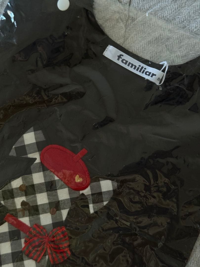 【新品、未使用】familiar チュニック 80サイズ