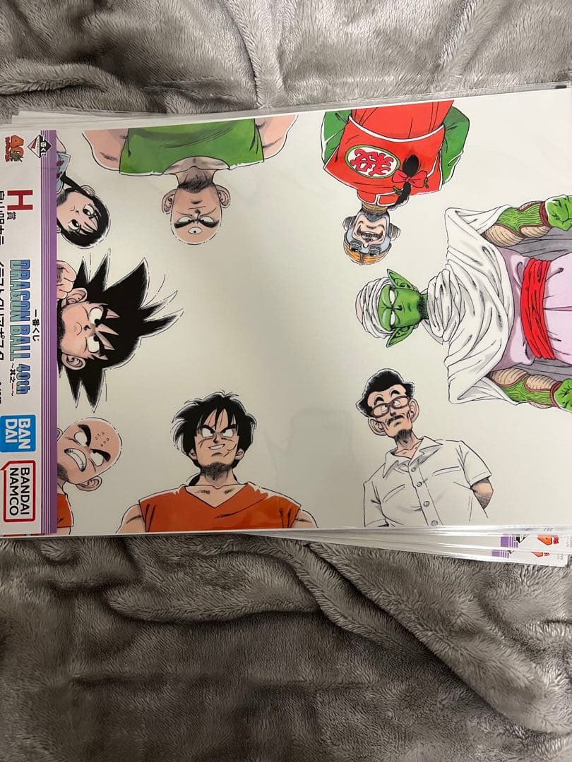 よ*と様 一番くじドラゴンボール40th～其之一　H賞カラーイラストクリアポスタ