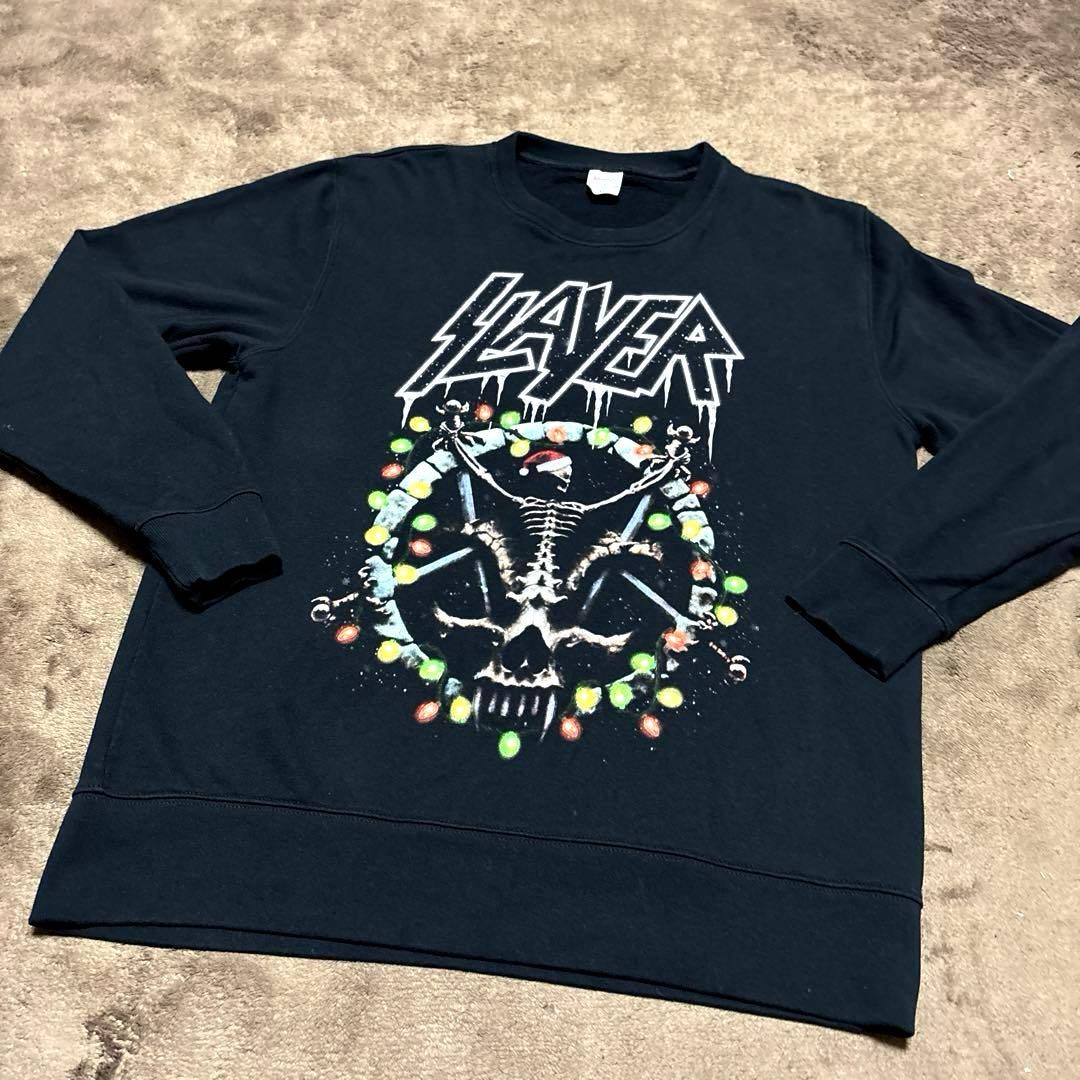 【激レア・美品】SLAYER スレイヤー トレーナー スウェット クリスマス