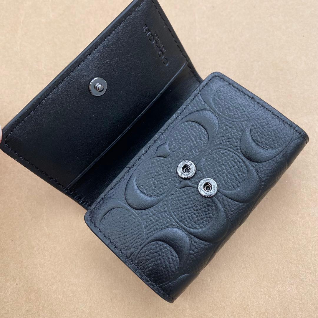 キーホルダー　キーケース　キーリング　ブラック