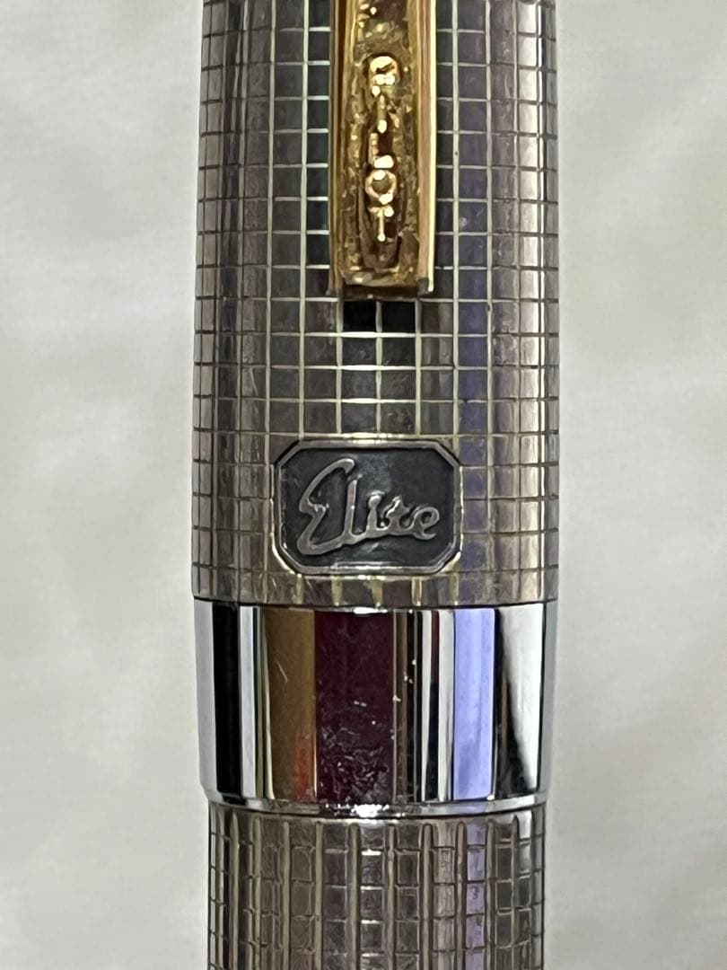 PILOT エリート 万年筆18K 750 STERLING SILVER