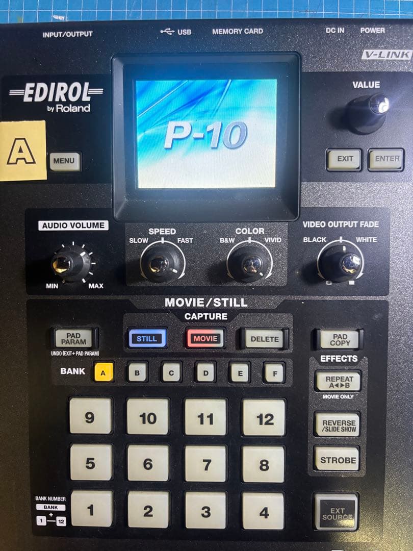 EDIROL ROLAND P-10 ビジュアルサンプラー　VJ機材