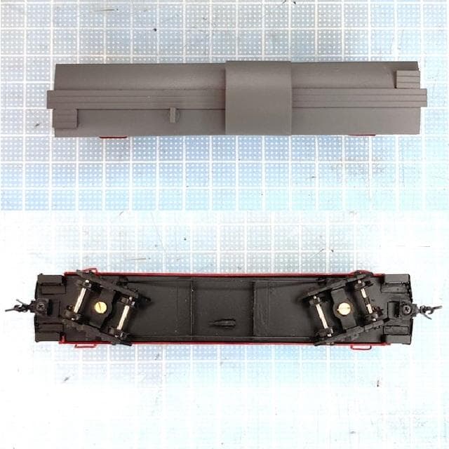 SR&RL Long Caboose KIT 珊瑚模型製 HOn30(9㎜)