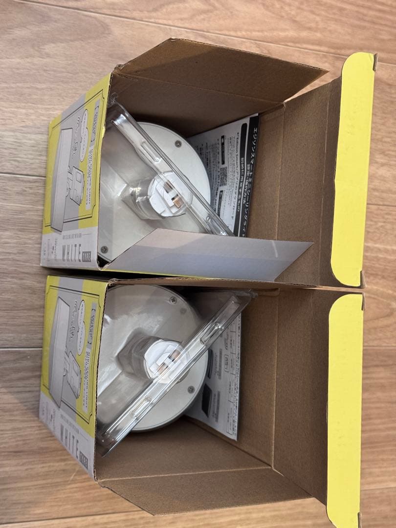 エジソンスマート ミニシーリングライト アーム付き(ダクトレール用　2個　美品