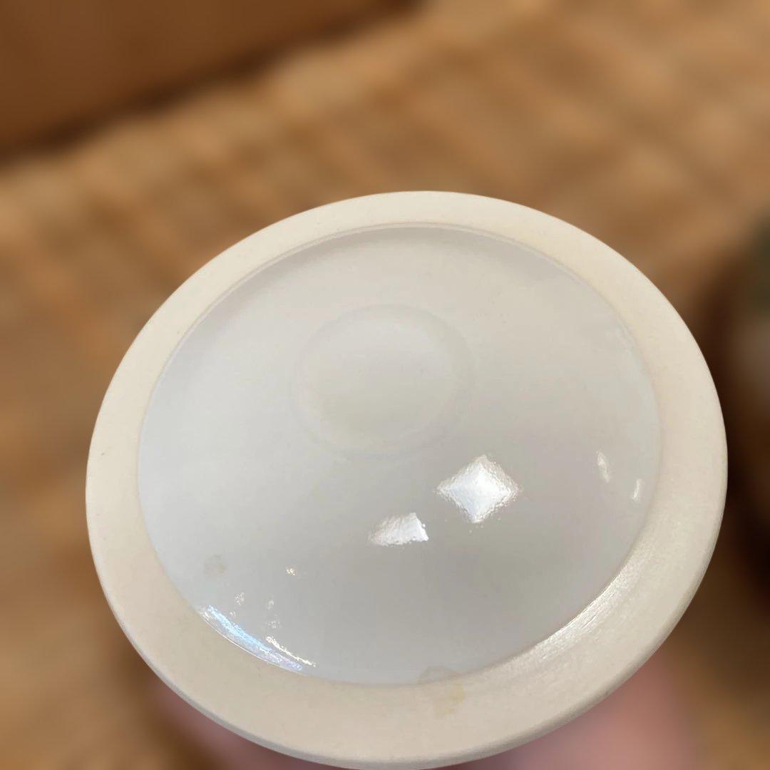 陶器製 水差し 花模様