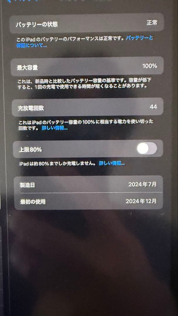 iPad mini 第7世代 (A17Pro) 128GB Wi-Fiモデル