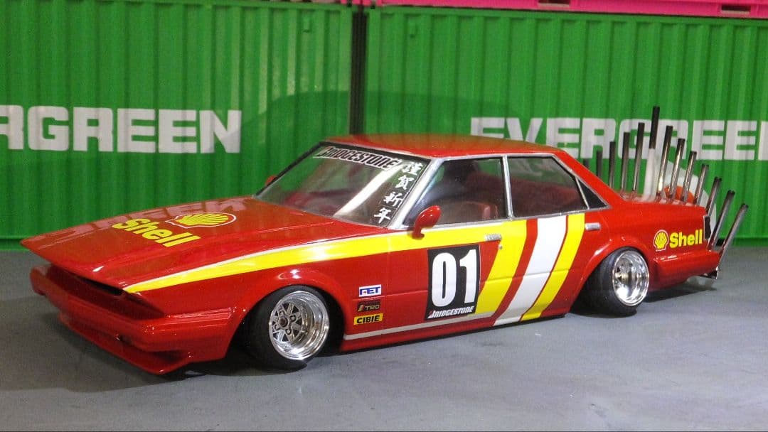 1/20 GX61　マークII ツインカム24 福岡仕様　道東仕様　ノンスリ