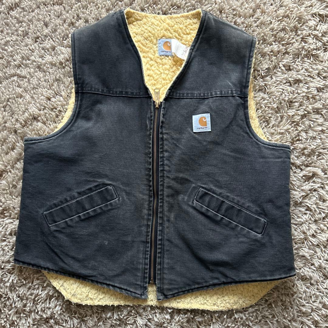 90s usa製 Carhartt ボアベスト L