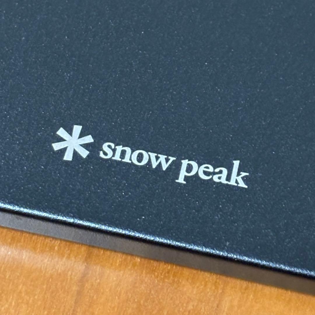 スノーピーク 雪峰祭 ステンレストレー1ユニットブラック