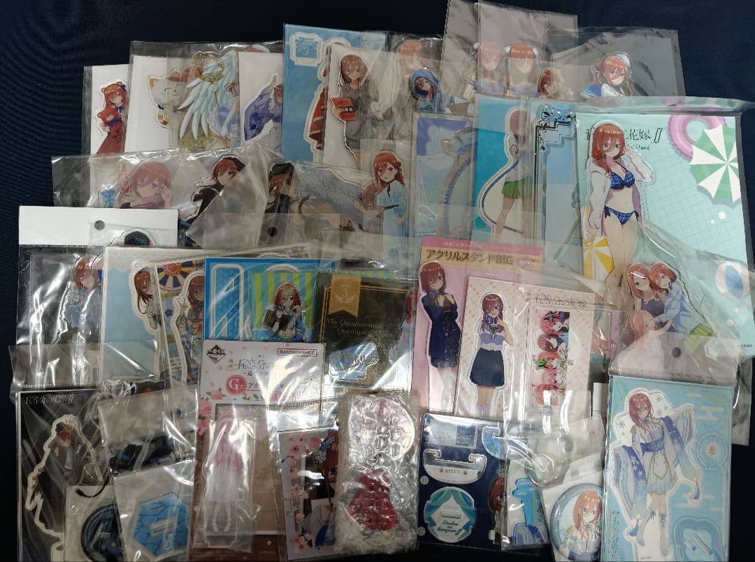 五等分の花嫁　中野三玖　グッズまとめ