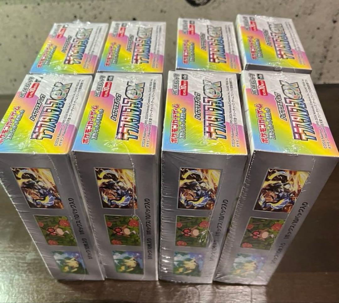 【シュリンク付】ポケモンカードゲーム　テラスタルフェスex 8BOX