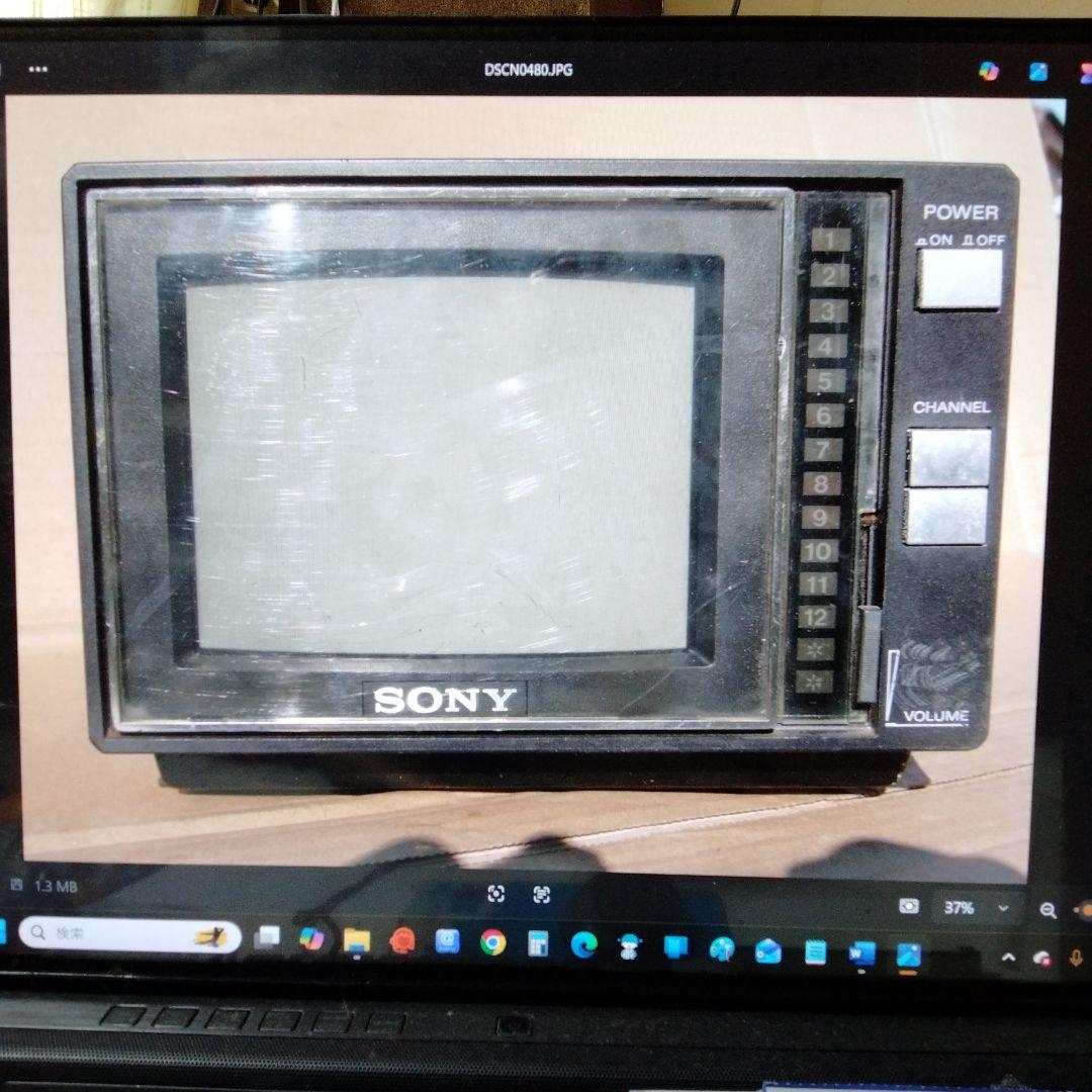 SONY TRINITRON COLOR TV KV-6X2 ポータブルテレビ