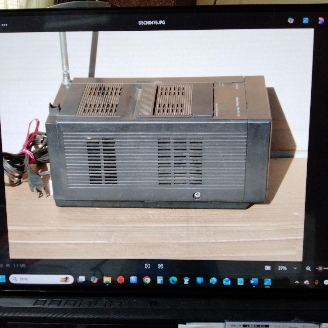 SONY TRINITRON COLOR TV KV-6X2 ポータブルテレビ