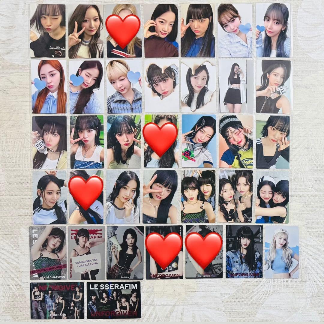 LE SSERAFIM トレカ まとめ売り