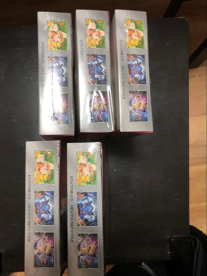 ポケモンカード テラスタルフェスex ロケット団の栄光 各5BOXシュリンク付き