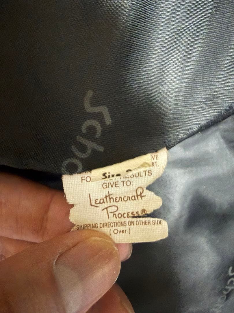 希少カラー　schott 642 レザージャケット　牛革　カウレザー　38サイズ