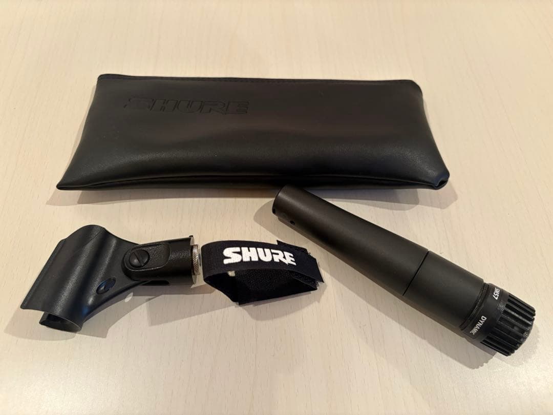 【SHURE】sm57 ダイナミックマイク 2本