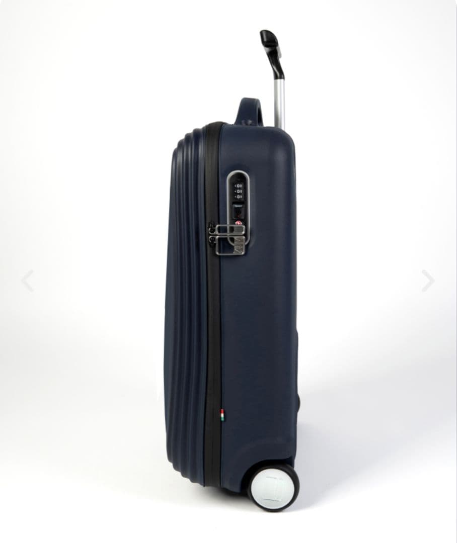 ♦新品♦ スーツケース イタリア製 ネイビー 機内持込OK キャリーバッグ