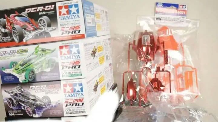 ミニ四駆　まとめ　ブルーメッキデクロスなど