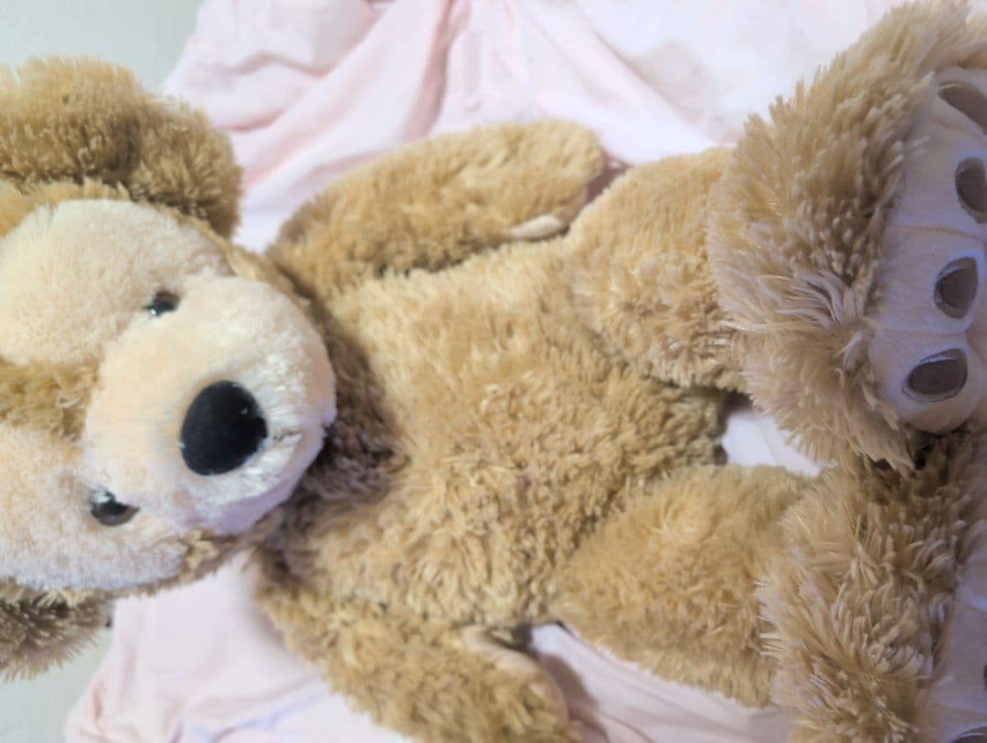 TDS☆旧タグ 白タグダッフィー 70センチ☆ビーズ