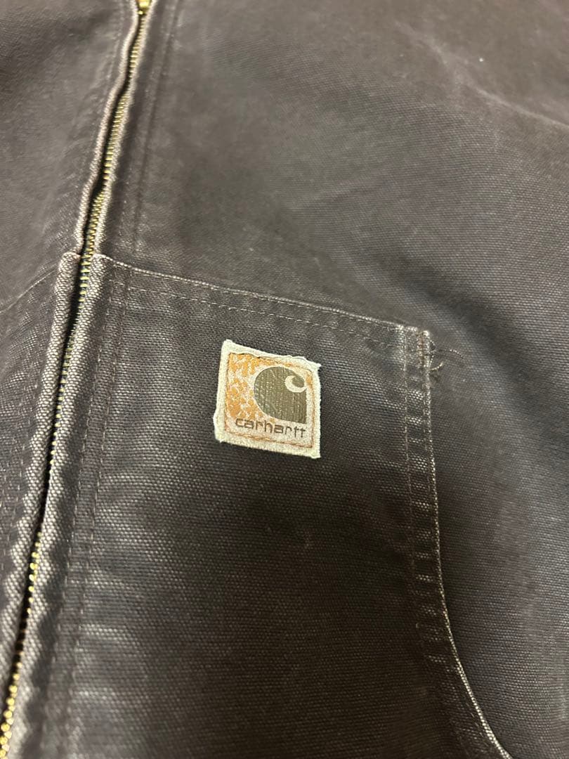 Carhartt アクティブジャケット ダークブラウン レアカラー
