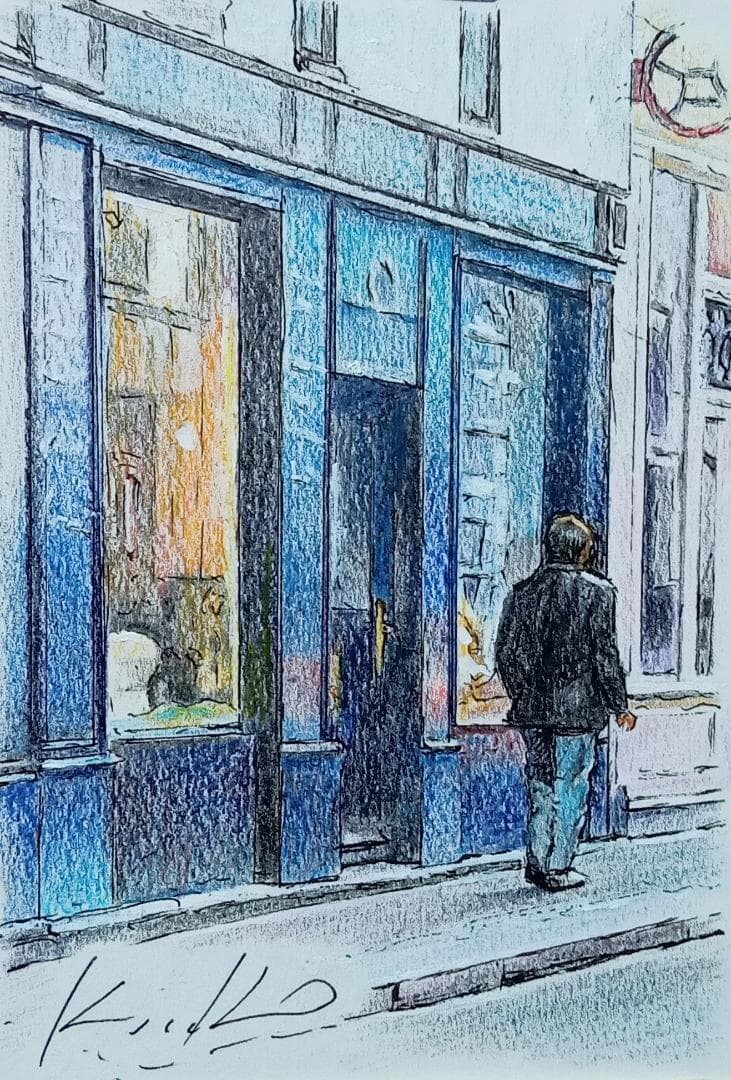 GP125★原画を飾る！！★師：平山郁夫★東京芸大卒★有名百貨店人気作家