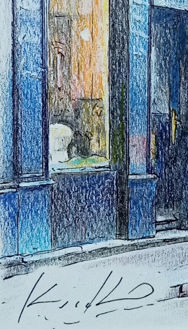 GP125★原画を飾る！！★師：平山郁夫★東京芸大卒★有名百貨店人気作家